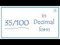 as a Decimal