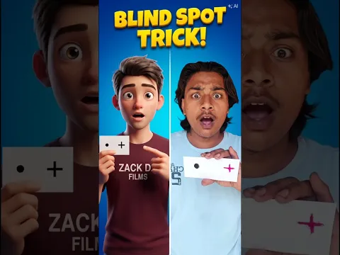 Mind-Blowing Optical Illusion Magic Trick 🤯👁️ Don't Blink Or You'll Miss It #shorts #shortvideo