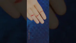 رسم جرح على اليد 