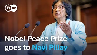 Former UN human rights chief receives top peace award | DW News