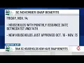 184K SC households received SNAP benefits Friday more to follow