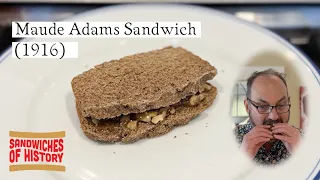 Maude Adams Sandwich 1916 on Sandwiches of History