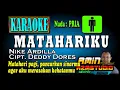 Download Lagu MATAHARIKU || Nike Ardilla || Deddy Dores || KARAOKE Nada PRIA