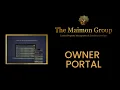 Owner Portal The Maimon Group Asset Management