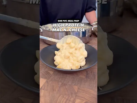 Macro-Friendly, High Protein Mac N' Cheese #shorts
