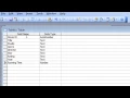 Microsoft Access Tutorial for Beginners - Tables pt 1 Access 2003
