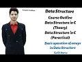 Array Operations Delete in Array Lab full explanation in C Data Structure
