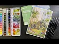 Lightwish Landscape Adult Coloring Book for WATERCOLOR - 388