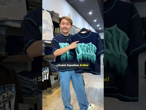 T-Shirt keren untuk anak muda style Korea bagus banget