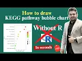 How to draw KEGG pathway enrichment bubble chart