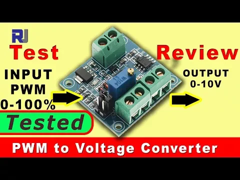 Download MP3 Convert PWM to Voltage using IC Station converter (Review and Test )