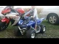 2 Year Old On Yamaha Raptor 12v