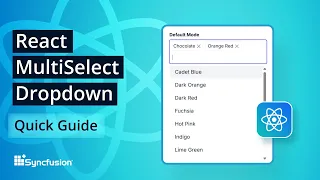 React MultiSelect Dropdown The Ultimate Feature Walkthrough