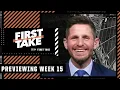 Previewing Week 15 in the NFL First Take