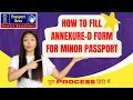 Download Lagu How to Fill Annexure-D for Minor Passport in 2024 👈📃 #passport for minor#annexure d