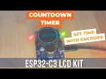 ESP32-C3 LCD Kit - RGB LED Countdown Timer Visual Programming