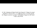 Regex Interview Questions and Answers Beginner to Advanced