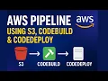 AWS Pipeline Masterclass Deploy from S3 CodeBuild CodeDeploy FULL STEP-BY-STEP