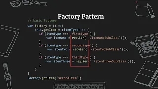 Design Patterns with JavaScript ES56 and Node js from Zero Factory Pattern Lecture