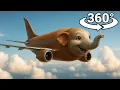 Download Lagu SIGMA BOY х BRAINROT but AIRPLANE Animals Part 3 VR 360°
