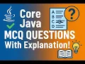 Java MCQ Questions and Answers Java Interview for Freshers