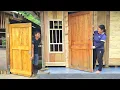 Download Lagu COI completed the installation of 2 solid wooden doors with the help of Mr. LAI