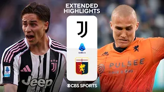 Juventus vs Genoa Extended Highlights Serie A CBS Sports Golazo