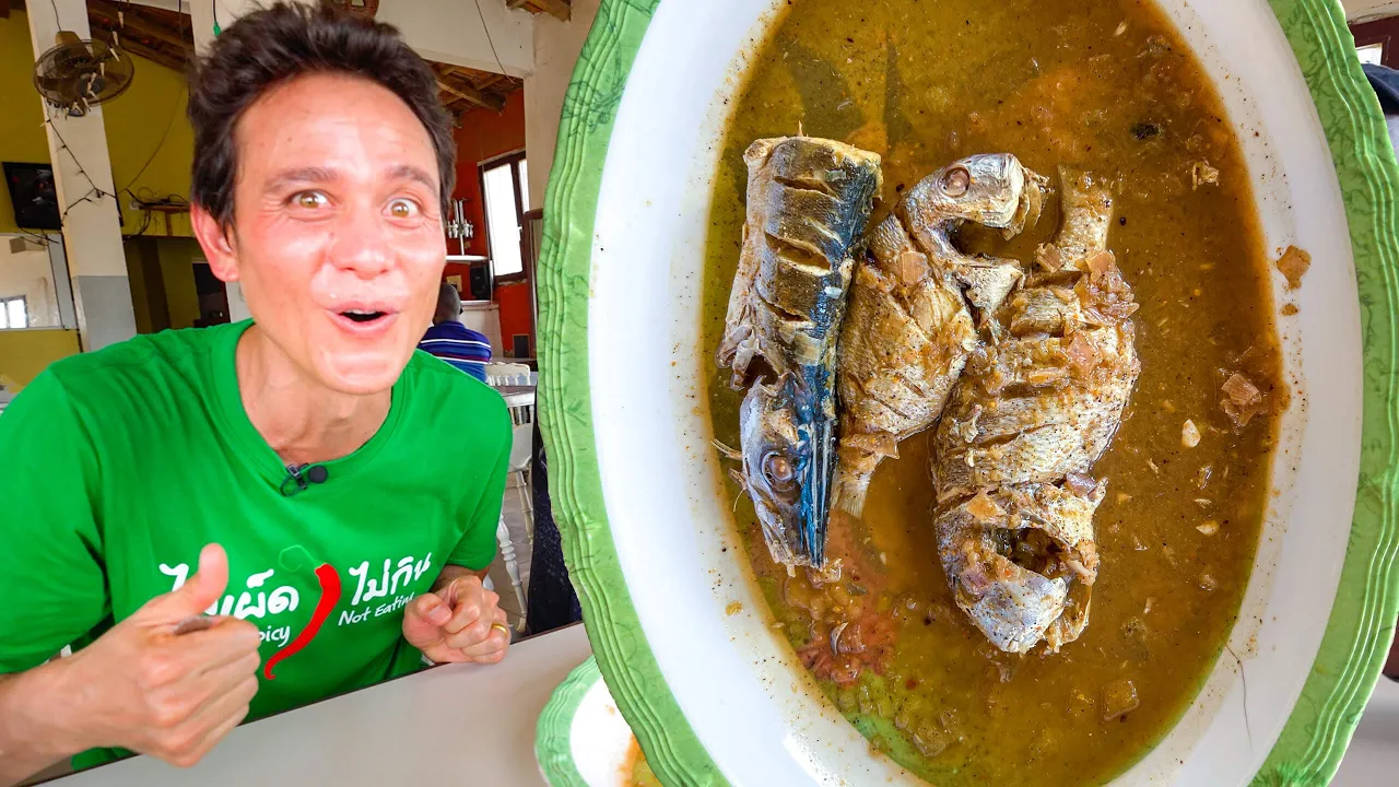 Senegals Seashell Island - SHOCKING HOT PEPPER FISH!! Food + Culture in West Africa!