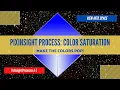PIXINSIGHT Process Tutorial Color Saturation