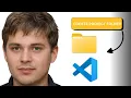 How to create a project folder in visual studio code 2025 Fast and easy