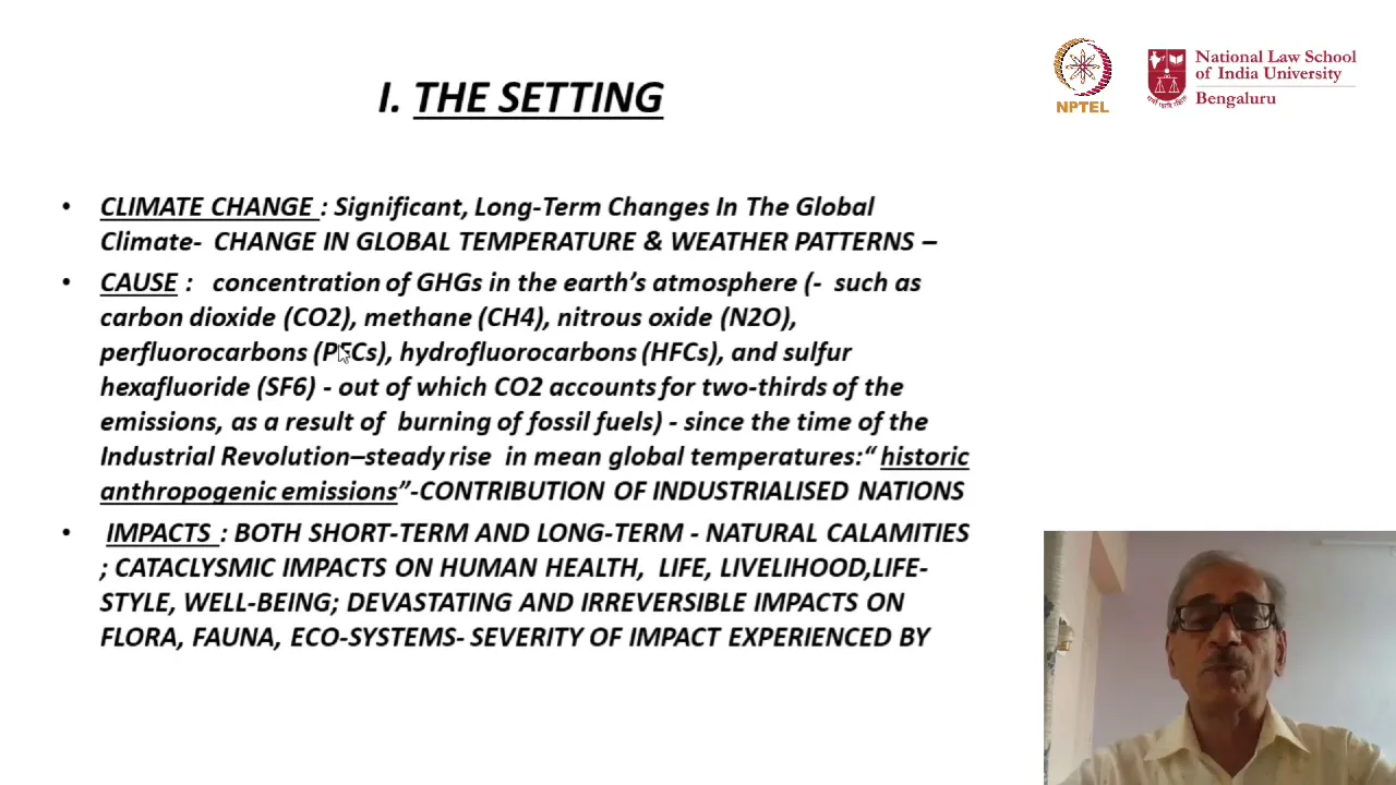 mod05lec23 - United Nations Framework Convention on Climate Change