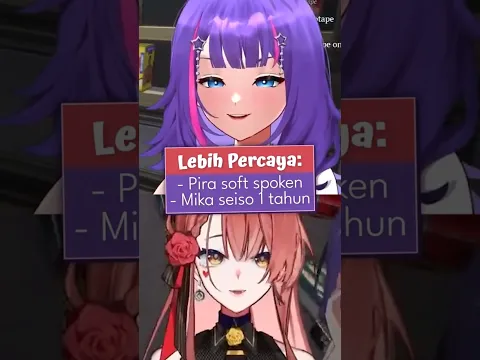 LEBIH PERCAYA PIRA SOFT SPOKEN ATAU MIKA SEISO? #vtuber #vtuberclips #vtuberindonesia #shorts