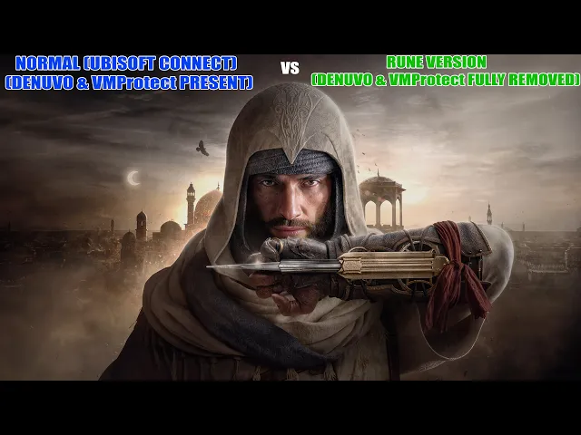 Assassin's Creed Mirage (Denuvo & VMProtect Fully Removed) | Performance Comparison | RTX 4070 Super