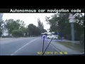 Autonomous car occurrence of accident detection with colour codes and simple navigation python ssd