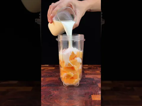 Muskmelon 🍹 #asmr #cooking #food #recipe