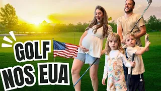 JOGANDO GOLF NOS EUA