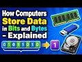 How Computers Store Data in Bits and Bytes Explained for Beginners