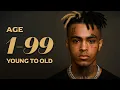 Download Lagu XXXTentacion Through the Years: Age 1-99 | Young to Old Transformation | A Lifetime in 1 Minute