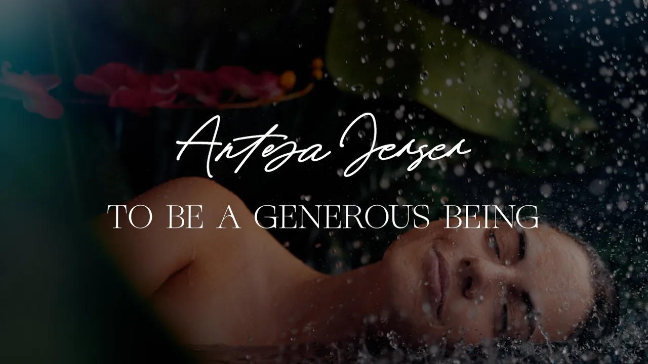 To be a generous being
