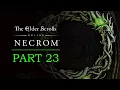 Elder Scrolls Online Necrom Playthrough Part 23 Turning a Page Shadow Over Morrowind