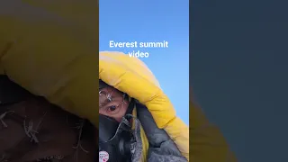 Everest Summit Video 2025 September 27 Mingmagelusherpa Everest 8 848 86M 
