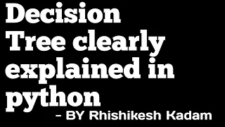 Decision Tree in python part - 2
