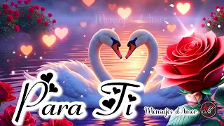 QUIERO ESTAR A TU LADO SIEMPRE Un bonito mensaje de amor eterno ABRELO Video romántico