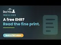 Free EHR vs Paid EHR What the Free Tier Actually Includes DocVilla