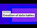 Kuika Beginner Creation of data tables