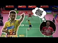 Amazing! 36 Years Old Lee Chong Wei Made Viktor Axelsen Extremely Frustrated Before Retired.