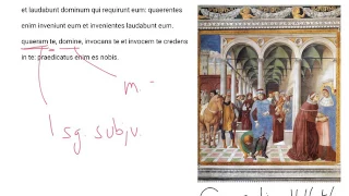 LatinPerDiem Latin Lessons Augustine of Hippo Confessiones I 6