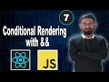 Conditional Rendering in React Conditional Rendering using and Operator in React