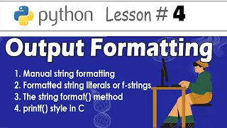 Four ways to use print function in python Output formatting