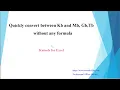 Convert Between Kb And Mb Gb Tb And Vice Versa